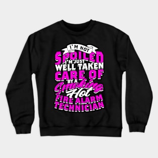 Fire Alarm Technician Crewneck Sweatshirt